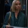 Buy Jessy Schram Chicago Med Season 8 Hannah Asher Green Corduroy Blazer webp