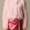 Buy Keeley Jones Ted Lasso S03 Pink Feather Jacket webp