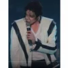 Buy Michael Jackson Thriller White Real Leather Jacket