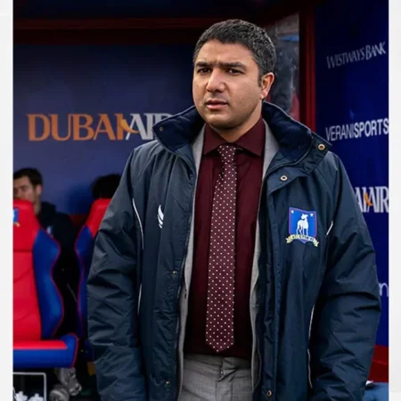 Buy Nick Mohammed Ted Lasso S02 Nate Blue Coat webp