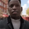 Buy Sam Obisanya Ted Lasso Grey Coat webp