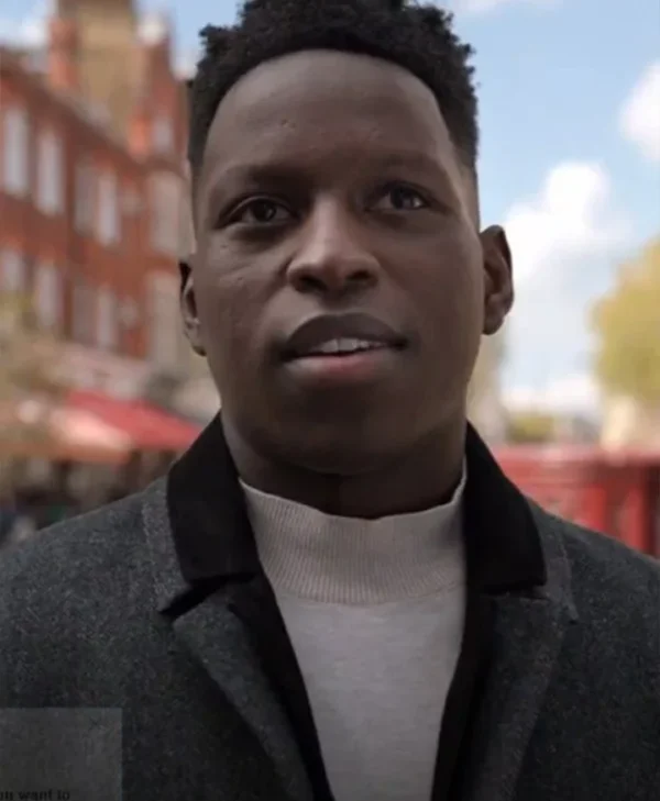 Buy Sam Obisanya Ted Lasso Grey Coat webp