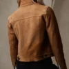 Buy Sullivans Crossing S02 Maggie Sullivan Suede Leather Jacket webp