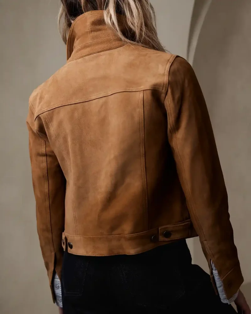 Buy Sullivans Crossing S02 Maggie Sullivan Suede Leather Jacket webp
