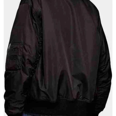 Buy Ted Lasso S01 Juno Temple Black Bomber Jacket webp