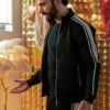 Buy Ted Lasso S2 Brett Goldstein Bomber Black Jacket webp