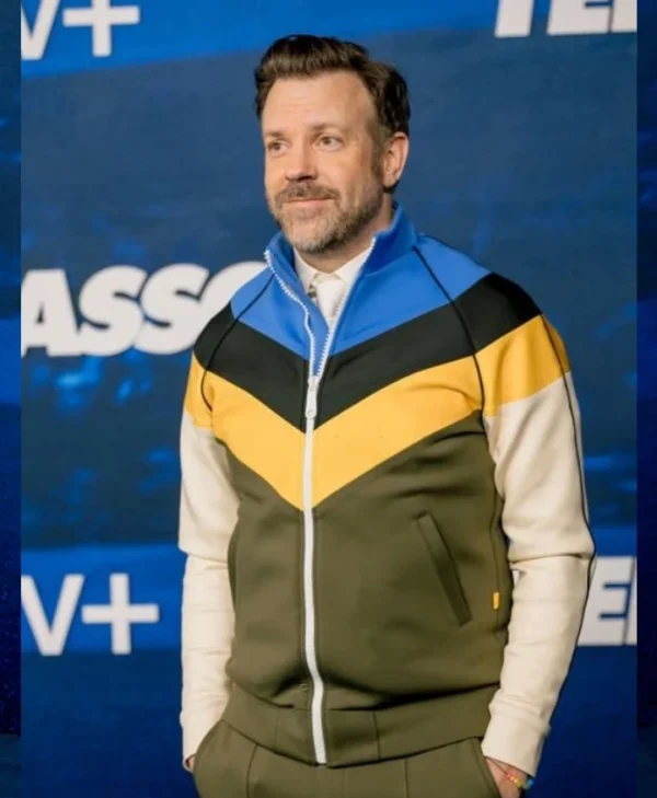 Buy Ted Lasso S3 Premiere Jason Sudeikis Tracksuit webp
