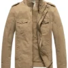 Cal Jones Sullivans Crossing S02 Cotton Military Jacket webp