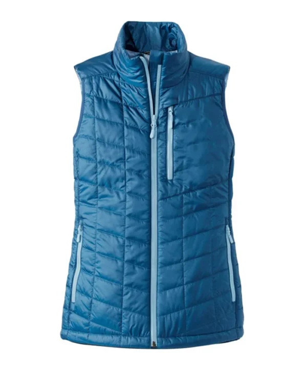 Camila Banus Days Of Our Lives Blue Puffer Vest shoot front