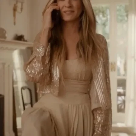 Carrie Bradshaw And Just Like That Sequin Jacket