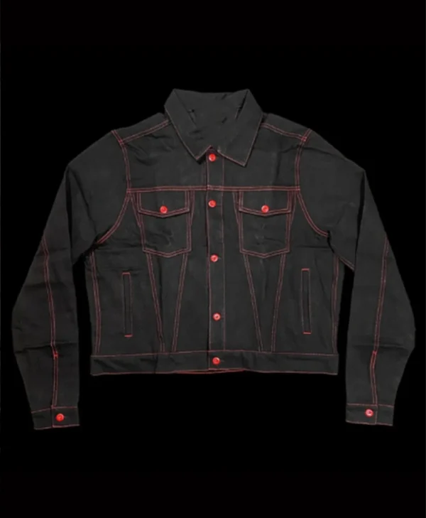 Charlie Cale Poker Face S02 Black Cotton Jacket For Sale webp