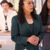 Chicago Med S10 Sharon Goodwin Green Blazer webp