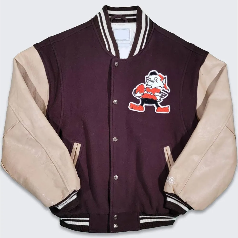 Cleveland Browns 1964 Varsity Jacket webp