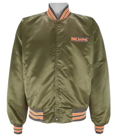Cleveland Browns 1990s Satin Jacket
