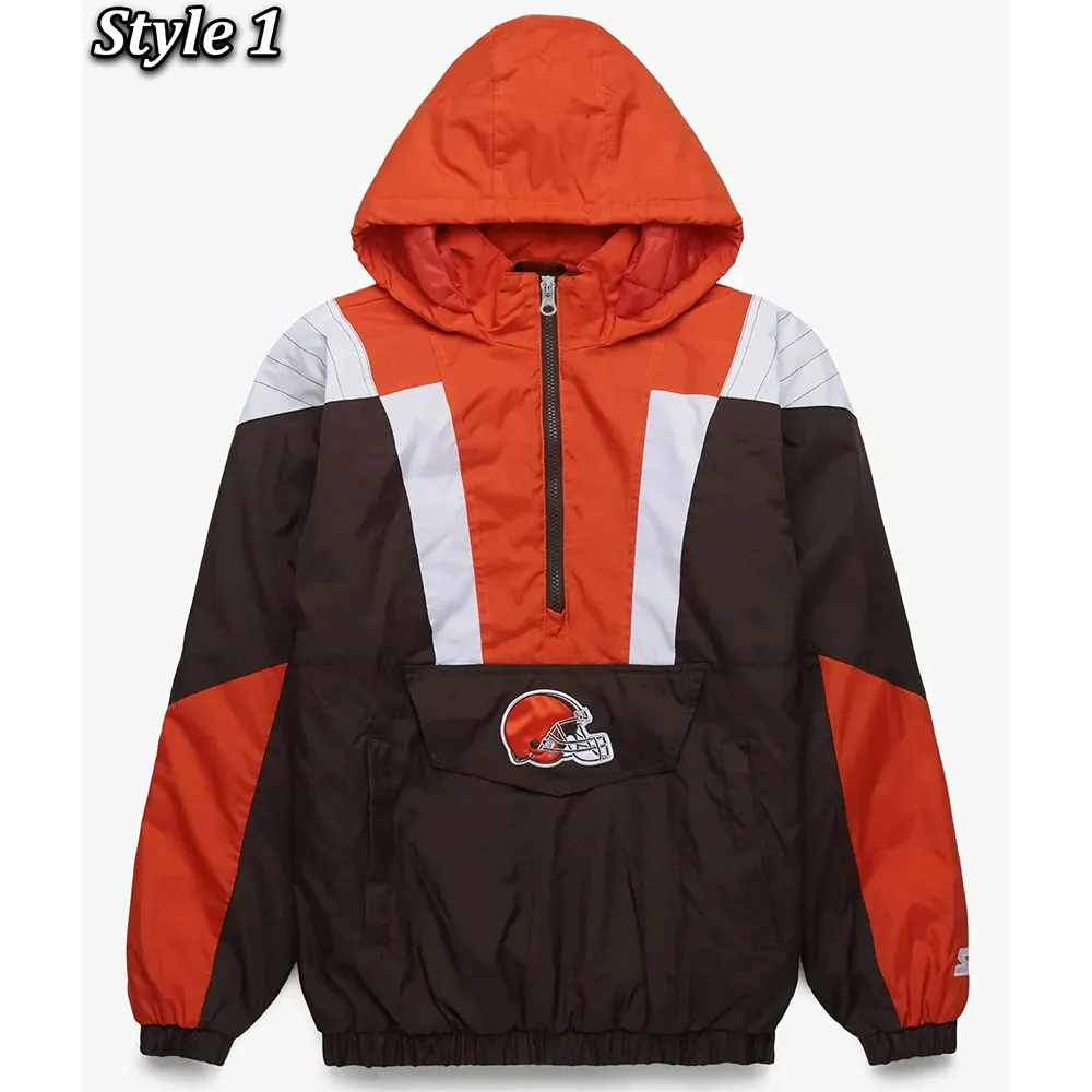 Cleveland Browns Pullover Jacket webp