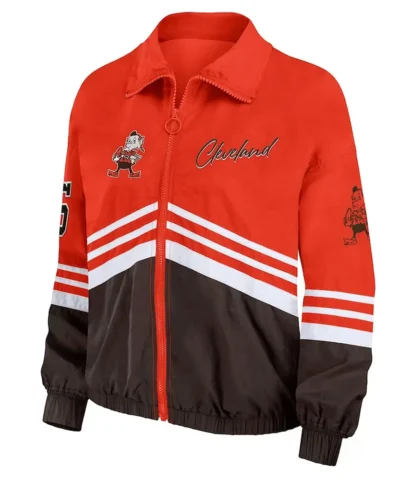 Cleveland Browns Throwback Windbreaker Jacket