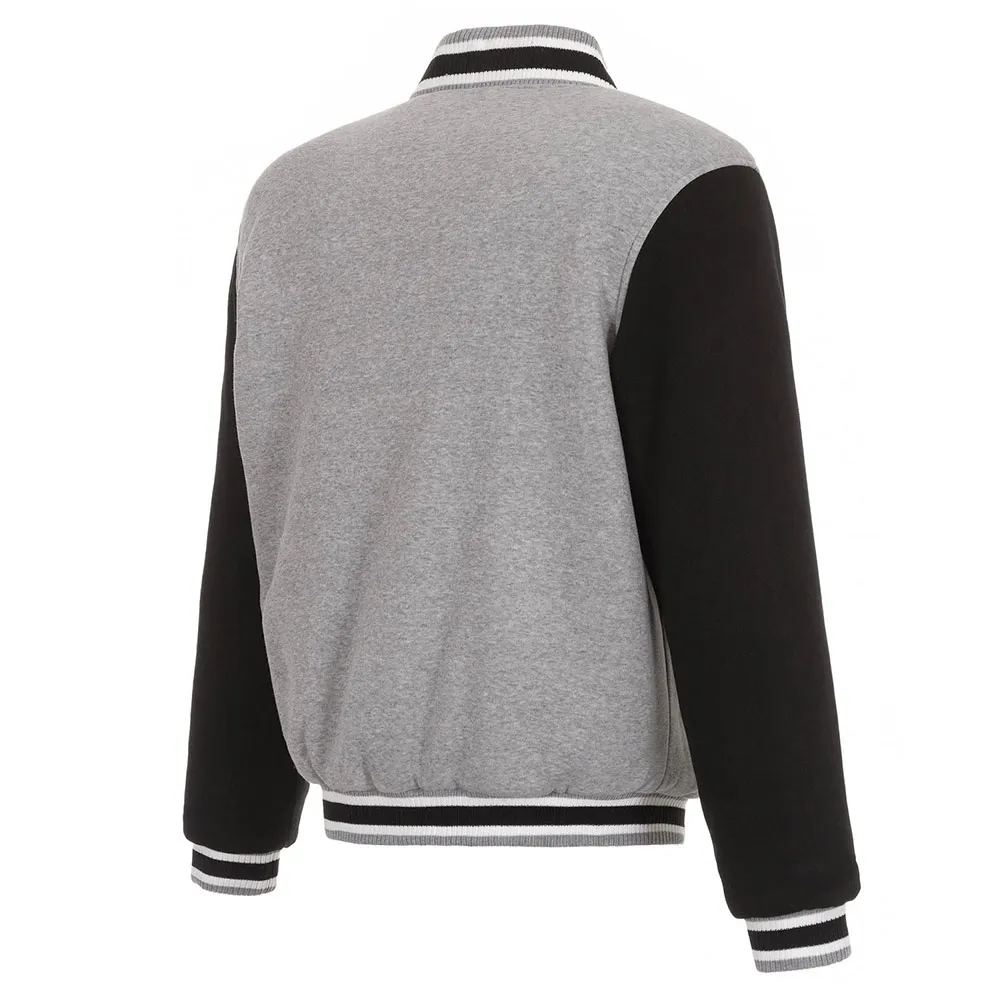 Cleveland Browns Two Tone Fleece Jacket back webp