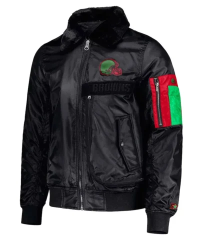 Cleveland Browns Ty Mopkins Black Jacket