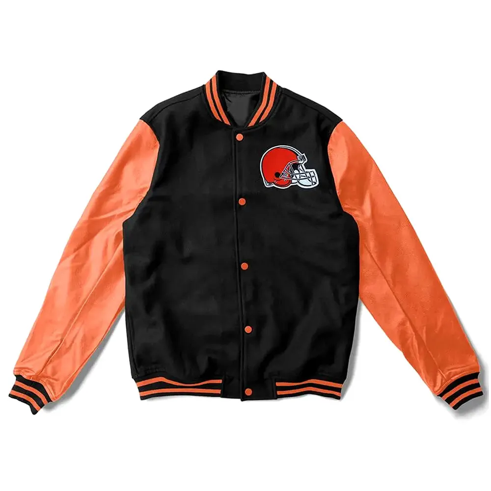 Cleveland Browns Varsity Jacket webp