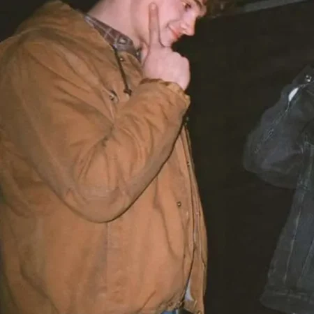 Clown in a Cornfield 2025 Vincent Muller Brown Cotton Jacket