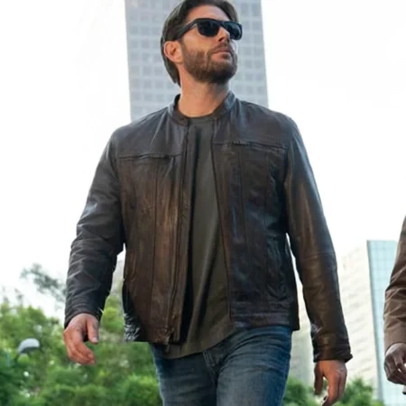 Countdown 2025 Jensen Ackles Leather Jacket