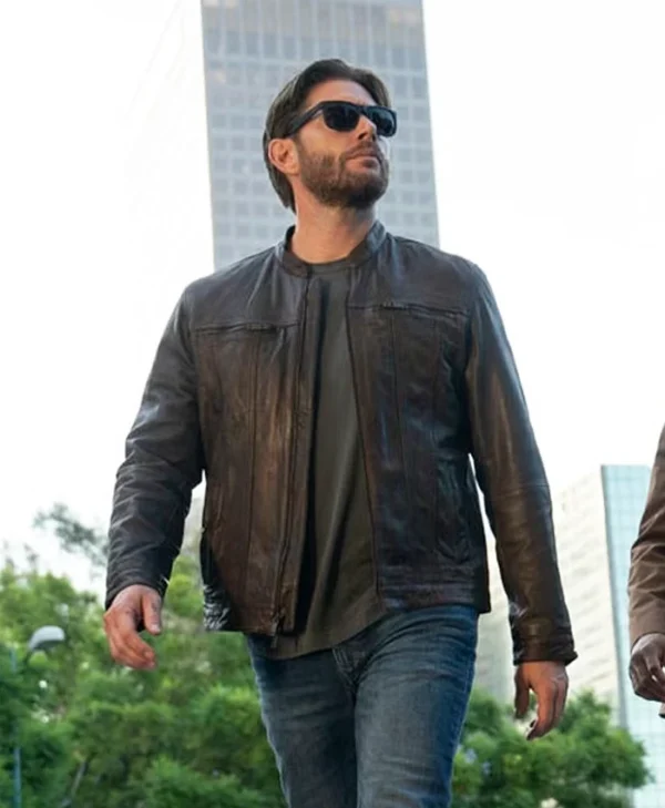 Countdown 2025 Jensen Ackles Leather Jacket