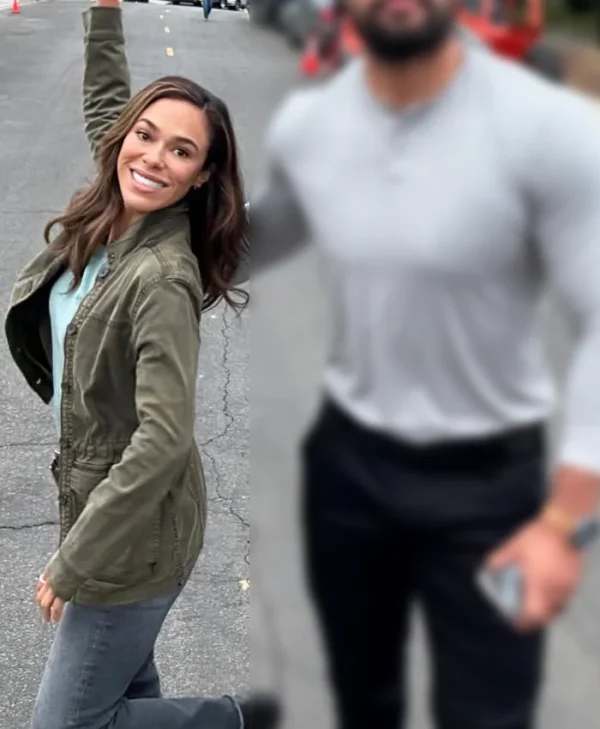 Countdown 2025 Jessica Camacho Green Jacket Side