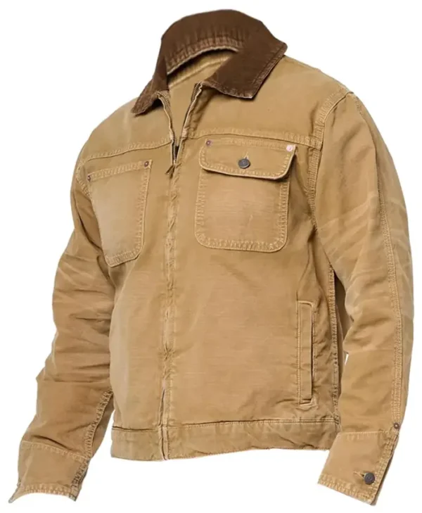Countdown S01 Jensen Ackles Brown Cotton Jacket