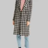 Days Of Our Lives Kristen DiMera Houndstooth Black and White Coat