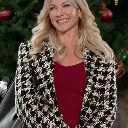 Days Of Our Lives 2022 Kristen DiMera Houndstooth Coat