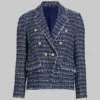 Days Of Our Lives Kristian Alfonso Tweed Blue Blazer