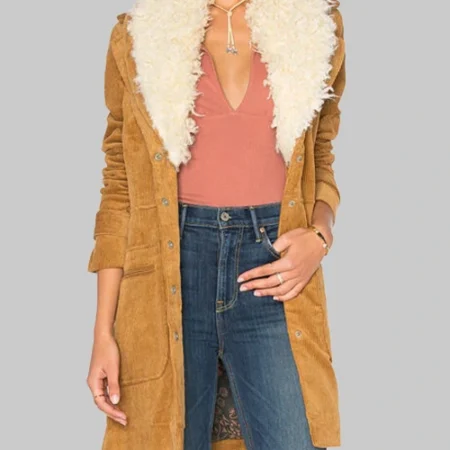 Days Of Our Lives Wendy Fur Collar Coat