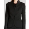 Days of Our Lives Jennifer Horton Black White Blazer Front