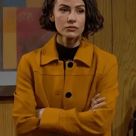 Days of Our Lives 2023 Sarah Horton Orange Coat