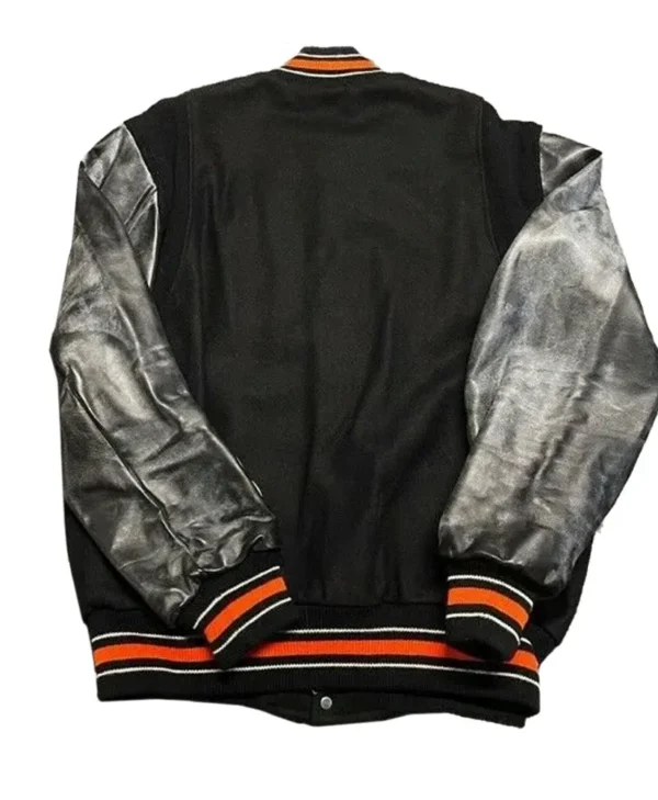 Detroit Tigers Black Letterman Varsity Jacket For Sale