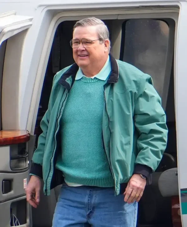 Dexter Resurrection S01 Eric Stonestreet Green Cotton Jacket