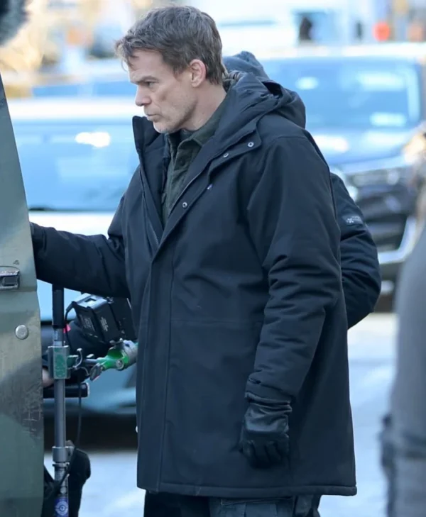 Dexter Resurrection S01 Michael C Hall Hooded Jacket Side