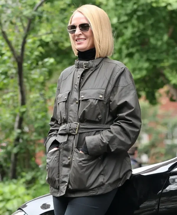 Dexter Resurrection S01 Uma Thurman Jacket Side