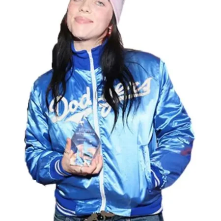 Dodgers Billie Eilish 2023 Varsity Jacket