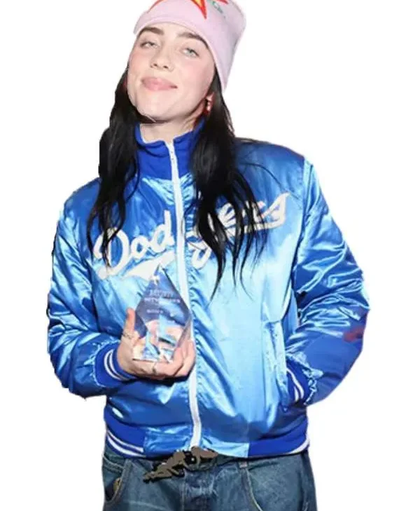 Dodgers Billie Eilish 2023 Varsity Jacket