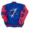 ECSU Vikings Ole Skool Letterman Jacket for Sle