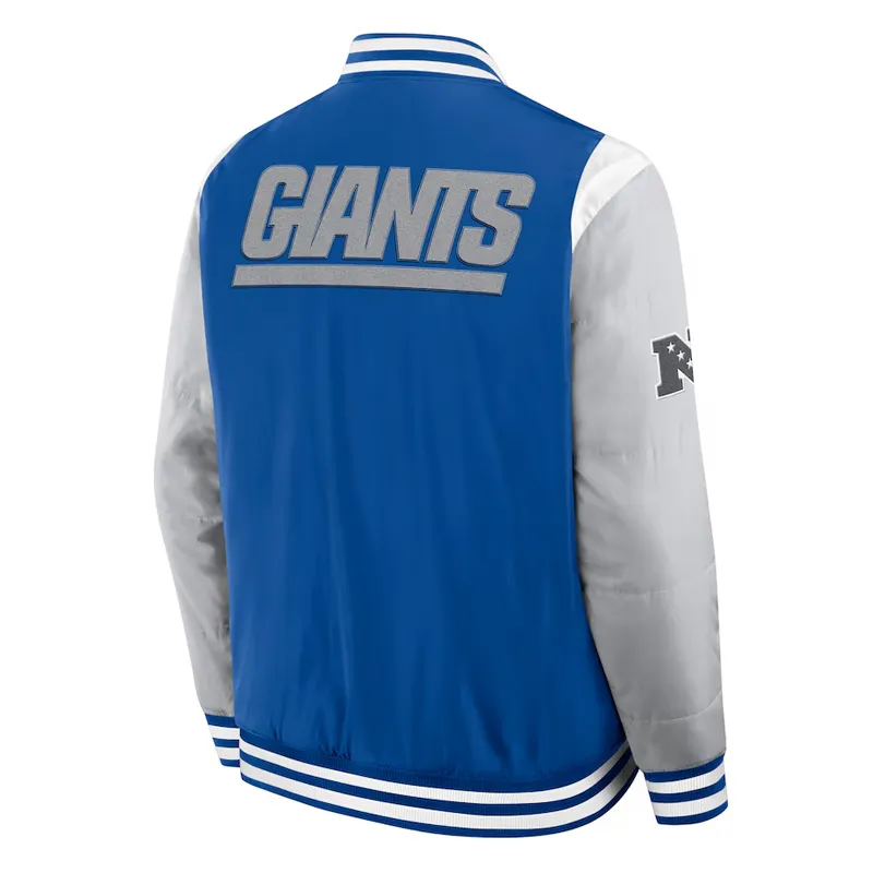 Elements Elite NY Giants Royal Jacket back webp