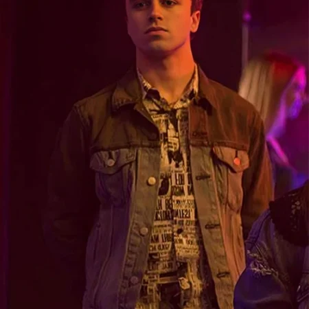 Elite S03 Samuel Garcia Dominguez Denim Jacket webp