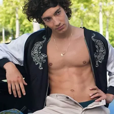 Elite Valerio Montesinos Tiger Varsity Jacket webp