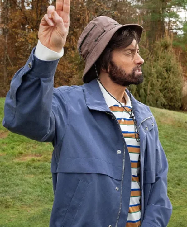 Eminem Happy Gilmore 2 Donald Jr Blue Jacket