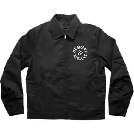 G-Eazy Demons Angels Mechanic Black Cotton Jacket