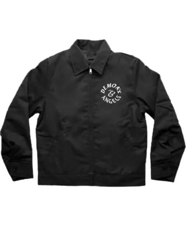 G Eazy Demons Angels Mechanic Black Cotton Jacket