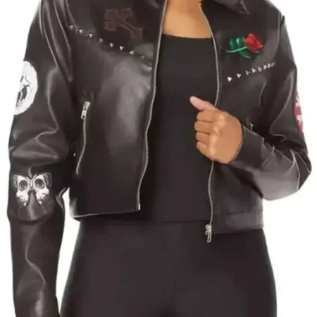 Girl Gang Black Leather Jacket