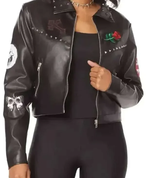 Girl Gang Black Leather Jacket