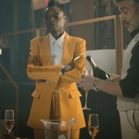 Godeliv Van den Brandt Elite Yellow Blazer left webp